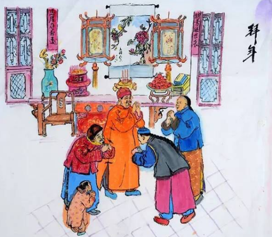 春节习俗：拜年 - 传统习俗 - 欢迎使用学前优教后台管理系统